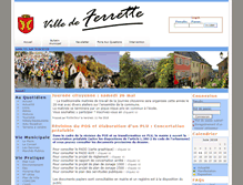 Tablet Screenshot of ferrette.fr